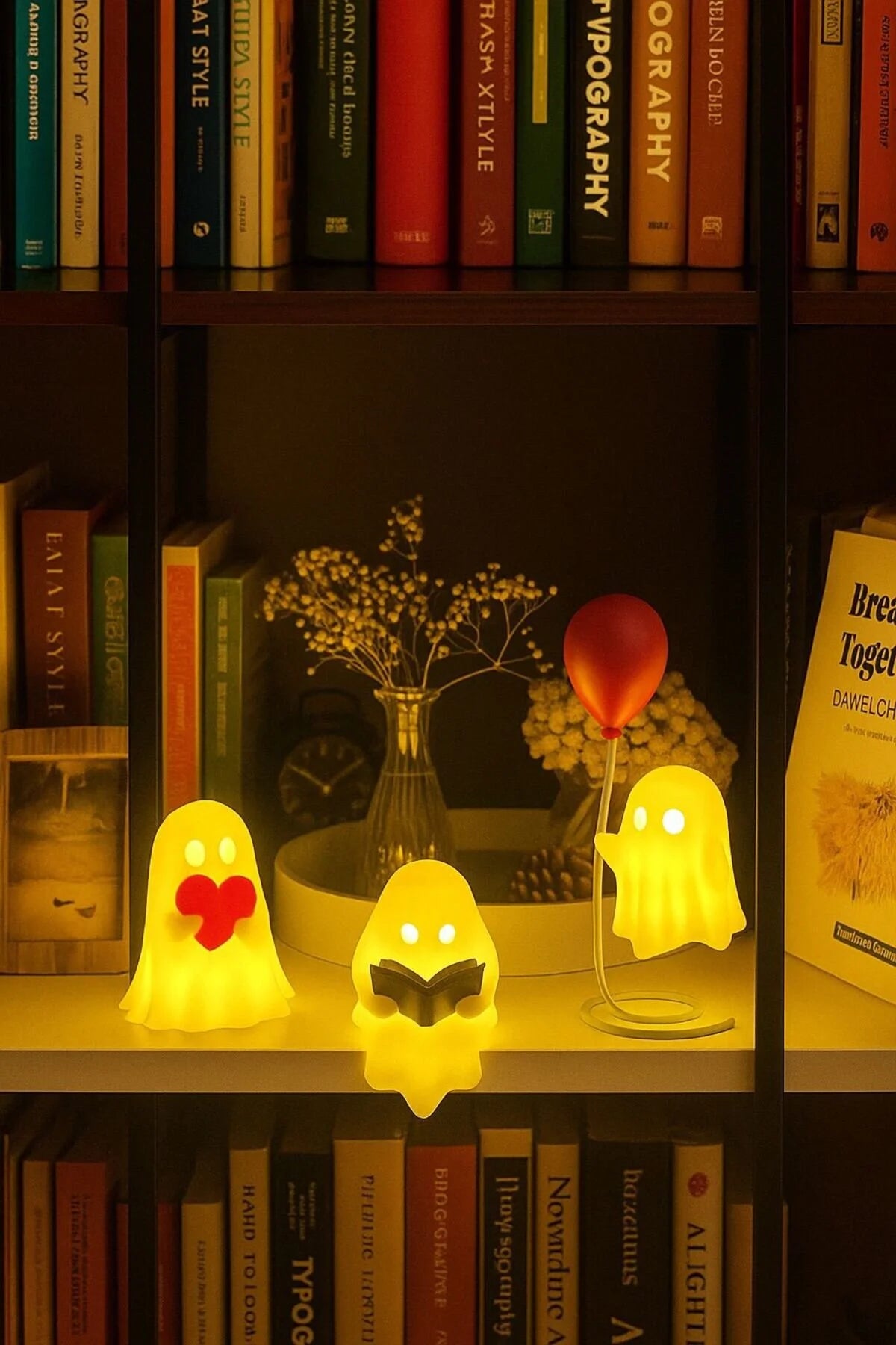 👻✨ The Ghost Friends Lamp Set